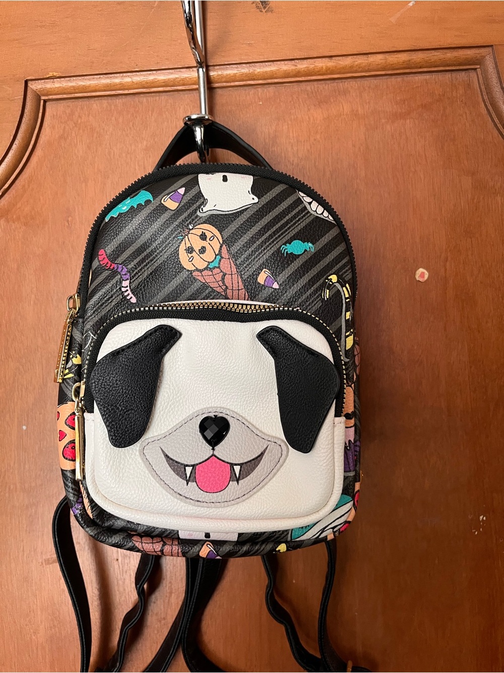 Betsey Johnson Halloween Mini Backpack Purse